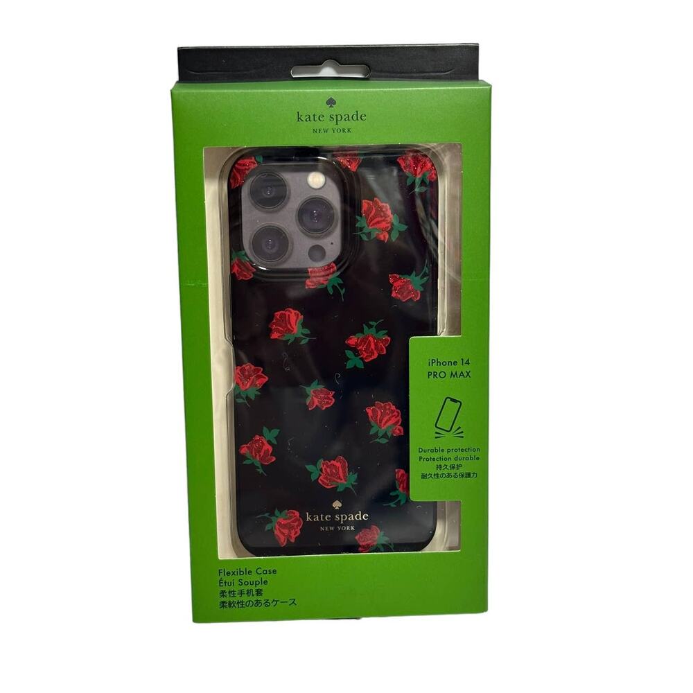 Kate Spade Ditsy Rose Toss iPhone 14 Pro Max Case